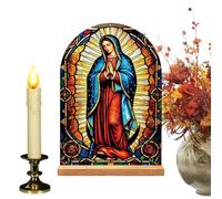 Decorazioni Cattoliche Casa Supporto Acrilico Gesù E Maria Vergine Base