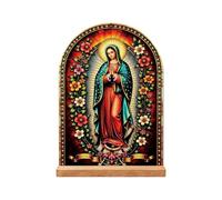 Decorazioni Cattoliche Casa Supporto In Acrilico Con Gesù E Vergine Maria E