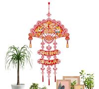 Decorazioni Cinesi - Insegna Appeso Per Porta Cinese 2026 | Decorazione per La Festa di Primavera - per Compleanno Matrimonio Casa Camera Da Shower Porta Ingresso