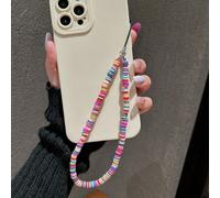 Decorazioni colorate in passanti assortiti nei toni pastello, inclusi cinturini per custodie per telefono, braccialetti e charm per auricolari Tagli UnicaPMMA