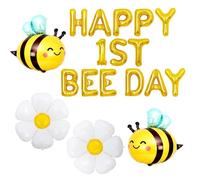 Decorazioni Compleanno Palloncini Compleanno 2 Delle Api 2 Dei Fiori 1 HAPPY BEE DAY Palloncini