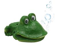 Decorazioni con Bolle d'Aria per Acquario - Ornamento Rana con Bocca Aperta ad Azione Ossigenante per Acquario,Statua in Resina per Pesci e Tartarughe Decorazione Habitat di Acqua Dolce per Paesaggio