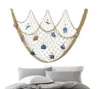 Decorazioni con Rete di Pesca Set Costiero Realistico di Stelle Marine e