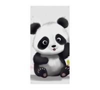 Decorazioni Copertura per porta anteriore Copertura per porta anteriore Panda Star Natale Copertura per porta da appendere Natale Banner per porta di benvenuto Banner per porta