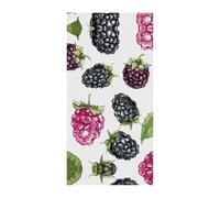 Decorazioni Copertura per porta d'ingresso Copertura per porta anteriore Blackberry Fruit Pattern Christmas Door Cover Xmas Hanging Door Banner Welcome Door Banner Tenda per porta