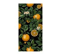 Decorazioni Copertura per porta d'ingresso Copertura per porta d'ingresso Arance e Foglie Copertura per porta di Natale Appeso Banner Porta di Benvenuto Banner Porta Tenda
