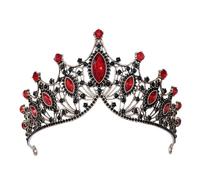 Decorazioni: corone, Tiara barocca Corona multicolore Matrimonio Compleanno Festa Capelli Gioielli Regina Sposa Cristallo