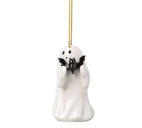 Decorazioni da appendere alla porta di Halloween Gli ornamenti di Halloween accattivanti portano un'atmosfera misteriosa nella tua casa (C, 8x8x1cm)