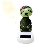 Decorazioni da Cruscotto Auto | Statua Animale Vibrante ad Energia Solare - Simpatici Animaletti Decorativi per Auto e Scrivania, Idee Regalo Divertenti