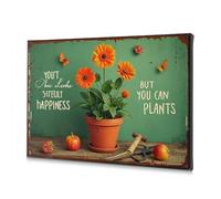 Decorazioni da parete che non puoi comprare look, ma puoi piantare la felicità. Tela decorativa per la stanza (40 x 60 cm)