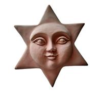 Decorazioni da parete in terracotta cm 35 stella decorazioni giardino appendere