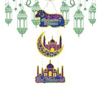 Decorazioni da parete Medio Oriente - Decorazione per porta d'ingresso, decorazioni da parete Medio Oriente Forniture per feste Al-Fitr, decorazione per la casa