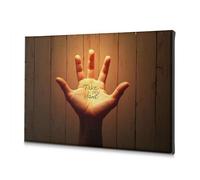 Decorazioni da parete Take My Hand: A Gentle Invitation Canvas Decorative Picture Easter Wall Decor The Chosen (30 x 40 cm)