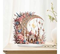 Decorazioni da tavolo per desktop a piatto 2d per il dormitorio per la