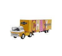 Decorazioni da tavolo per esposizione modello pressofuso del camion portacontainer Chevrolet Tilt-Cab C65 in scala 1:43 Decorazione da scrivania