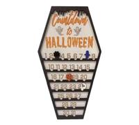 Decorazioni Del Conto Alla Rovescia Di Halloween, Cartello Da Tavolo In Legno, Ornamento Delle Pareti Per Le Vacanze Per Tavolo Da Pranzo, Comodino, Armadietto, Davanzale, Soggiorno, Display Comodino,