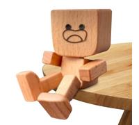 Decorazioni Del Cruscotto Per Auto - Ornamenti Per Bambole In Legno A Dondolo | Figurina Da Uomo In Legno Tremante | Accessorio Per Interni Automatici Mobili Mobili Per Vacanza Di Lavoro A Lungo Viagg