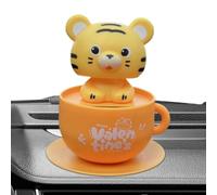 Decorazioni Del Cruscotto Per Auto - Ornamento Per Animali Da Agitazione Solare Per Divertimento Interno | B0bblehead Dashboard Decor Per Uomini Scaffi Di Desktop Da Donna | Figura A Energia So