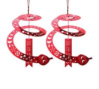 Decorazioni delle'anno Del Serpente | 2 Pezzi Decorazioni Serpente per Il Capodanno Cinese 2025 | Ornamenti di Serpenti Del Festival di Primavera | Chinese New Year Snake Decorations 2025