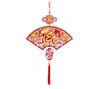 Decorazioni di Capodanno vietnamita,Decorazioni di Capodanno vietnamita, Anno 'arredamento sospeso del serpente, Decorazione del capodanno cinese 2025, ornamenti a ventaglio fortunato, ornamenti