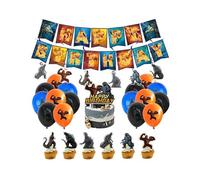 Decorazioni di Compleanno Deco Compleanno Palloncini Feste Palloncino Feste Mostro Topper Torte Festone Compleanno Sospesi Decorazioni