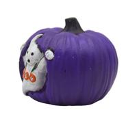 Decorazioni di di Halloween - Ornamenti per sculture in resina fantasma per spettacoli festivi, decorazioni artistiche inquietanti per casa, feste interne, scrivania, mensola, vassoio a più live