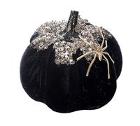 Decorazioni di di Halloween - Set di figure del ragno peluche, proprizzazione di velluto | Decorazione testurizzata realistica con accenti inquietanti, decori 3D stagionali per il tavolo da casa