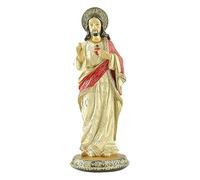 Decorazioni di Gesù per la Casa - Statuetta di Gesù da Collezionare - Sculture colorate di Gesù, decorazione domestica portatile per camera da letto, chiesa, scaffali