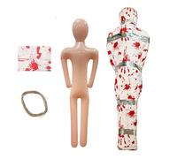 Decorazioni Di Halloween Corpse | Persona Gonfiabile, Orrore Atmosferico Design Horror Vita Vita Realistica Bloody Doll For Lawn Crimine Scena Configurazione Portico Haunted House