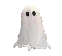 Decorazioni di Halloween, fantasmi Sherpa con zucca, decorazione di Halloween, statuetta fantasma di Halloween, statua spaventosa in resina, decorazione da tavolo per feste, casa, cucina e camino