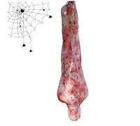 Decorazioni di Halloween Oggetti di Scena per Vittime Morte, Oggetti di Scena Gonfiabili Sanguinanti Spaventosi da 59 Pollici Appesi, Decorazioni di Halloween per Feste e Casa Stregata, Nessuna Pom