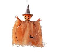 Decorazioni di Halloween - Ornamento da appendere a forma di da 30,5 cm, per un'atmosfera inquietante, atmosfera spettrale istantanea con robusto tessuto a rete, bambola per interni ed