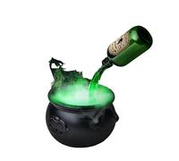 Decorazioni Di Halloween per Interni - Calderone Decorativo per Halloween Con Bottiglie Di Pozioni Magiche Galleggianti E Diffusori, Ciotola Whiches, Decorazione per Feste Hocus Pocus(Suspended bottle