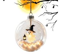 Decorazioni di Halloween per l'Albero in Miniatura Luminosa a Batteria con