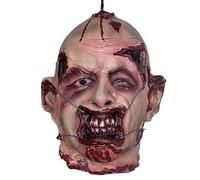 Decorazioni di Halloween Terrificante Hanging Severed Head Realistico Latex Testa a grandezza naturale per case infestate