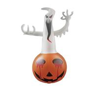 Decorazioni di Halloween Zucca Gonfiabile Terrore Esterna Puntelli Spaventosi LED Blow Up On Zucca Giardino Forniture