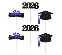 Decorazioni Di Laurea Per Mazzi - Picchi Di Decorazione Di Torte Creative, Forniture Per Centro Tavolo Per Festa Di Classe 2026 | Miglioramento Della Tabella Di Eventi Per Uffici