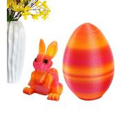 Decorazioni di Pasqua | Figure di coniglio e centrotavola per decorare le uova | Belle decorazioni da tavola per compleanni, feste, giorno del Ringraziamento, casa, esposizione interna ed esterna