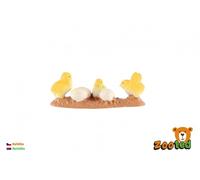 Decorazioni di Pasqua pulcini e uova
