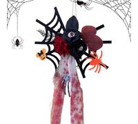 Decorazioni di - Spider Halloween da 50x31 cm, Decorazioni Web di, per la casa infestate con | Halloween Funny Dark Haunted House per la Parete della Finestra Festival d