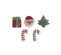 Decorazioni di Zucchero Dekora Natale Confezione da 18 g Decoro Decorazioni Dolci di Natale