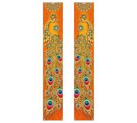Decorazioni Diwali da 12x71 pollici Porch Diwali Banner Banner Resistente al portico di paga di benvenuto Festival Indian Festival delle luci Decorazioni per la festa di casa Stile 2