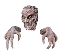 Decorazioni Facciali Spaventose per Alberi,Ornamenti Halloween Albero con Volto | Accessori per Feste da Esterno per Giardino Cortile Sentiero