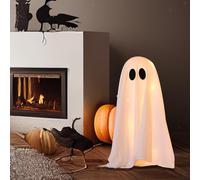 Decorazioni Fai Da Te di Halloween a Forma di Fantasma in Stoffa Bianca
