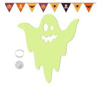 Decorazioni fantasma di Halloween, decorazioni da appendere a fantasma | Luci fantasma - Grandi figure Spectre per esterni che brillano al buio, decorazioni fantasma fluttuanti per un