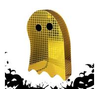 Decorazioni fantasma di Halloween - Specchio a più livelli per Halloween, discoteca, per interni, statuette decorative per ingresso, vacanze, bar, mensola, soggiorno, camera da, portico