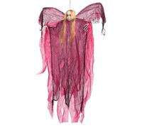 Decorazioni Fantasma per Halloween - Addobbi Festivi Fantasma Strega Rossa,Decorazioni Festive Attivate dalla Voce per Camera Giardino Esterno Portico Interno Casa Stregata