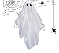 Decorazioni Fantasma per la Casa | Fantasma Floante Decorazioni Halloween Finestra,Fantasmi per Recinto Albero Portone Parete Giardino Viale Casa