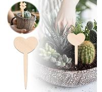 Decorazioni Feste Etichette identificative fai da te in legno per vasi di fiori, articoli per l'artigianato versatili e leggeri i tuoi progetti di giardinaggio (B, One Size)