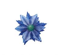 Decorazioni floreali da appendere, set di dieci per trasformare il tuo spazio di vacanza (oro)